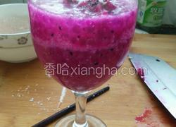 火龙果西米露