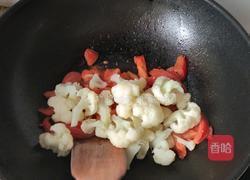 番茄菜花的做法图解6