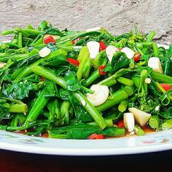 冲菜（芥末味菜心）的做法[图]