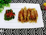 培根土豆丝卷