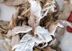 金针菇炒肉
