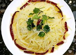 鲁菜大师蒋家常菜凉拌香辣土豆丝