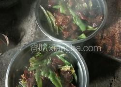 农家柴火清炒腊肠