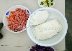 甘蓝火腿蛋炒米