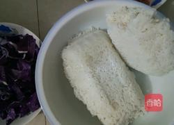 甘蓝火腿蛋炒米的做法图解4