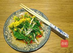 油菜花拌银条的做法图解3