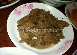 蒜蓉炒猪肝