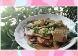青椒炒米豆腐