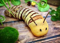 ~逼真豆沙毛毛虫