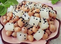 花生仁拌白萝卜