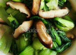 香菇炒油菜
