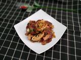 腊肠炒春笋