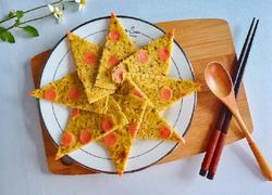 春季补钙虾皮火腿饼