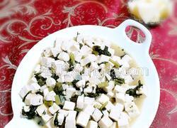 茼蒿小豆腐