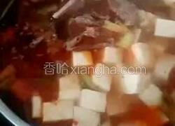 狗排骨炖豆腐