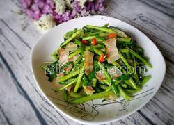 藜蒿炒腊肉
