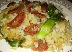 香肠煲仔饭