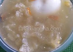 雪耳鸡旦糖水