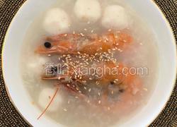 白鱼海虾粥