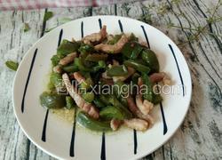 青椒炒肉丝