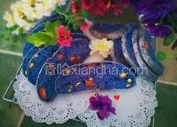 紫蝶花星空面包