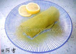 抹茶毛巾卷