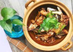 姜葱砂锅鱼头煲