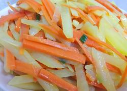 清炒红萝卜土豆丝