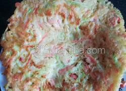 角瓜胡萝卜火腿煎饼
