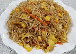 玉米鸡蛋炒米粉
