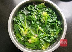 凉拌菠菜的做法图解7