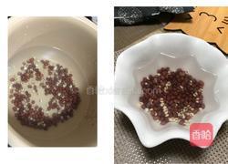 燕麦红豆奶粥的做法图解2