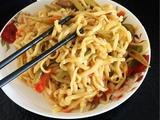 瘦肉豆角焖面