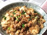 肉末焖豆腐