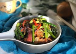 蒜苔炒腊肉
