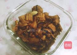 杏鲍菇炒鸡肉的做法图解4