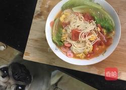 西红柿鸡蛋面的做法图解4