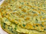 葱油饼，韭菜饼