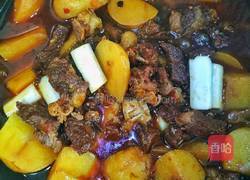 土豆烧牛肉的做法图解7