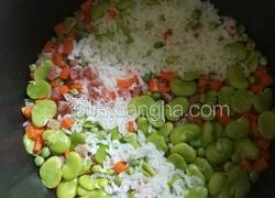 蚕豆米饭