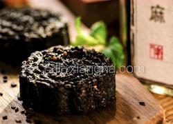 芝麻糕‖ 以黑养白的清甜小墨糕