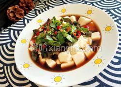 凉拌皮蛋豆腐