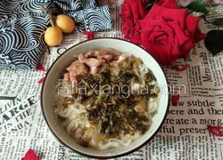 雪菜肉丝面