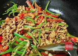 青椒肉丝的做法图解11