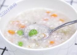 杂蔬藜麦鳕鱼粥