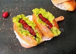 热狗面包