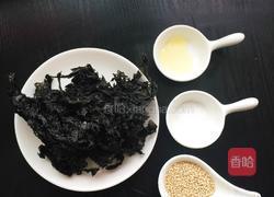 10分钟自制美味零食芝麻海苔的做法图解1