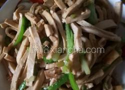 青椒炒豆腐干