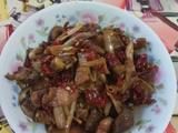 酸藠头炒鸡杂