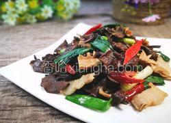 牛肝菌炒土猪肉